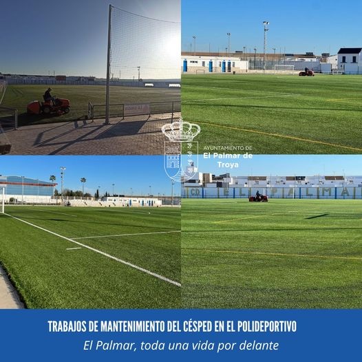 MATENIMIENTO CAMPO DE FUTBOL