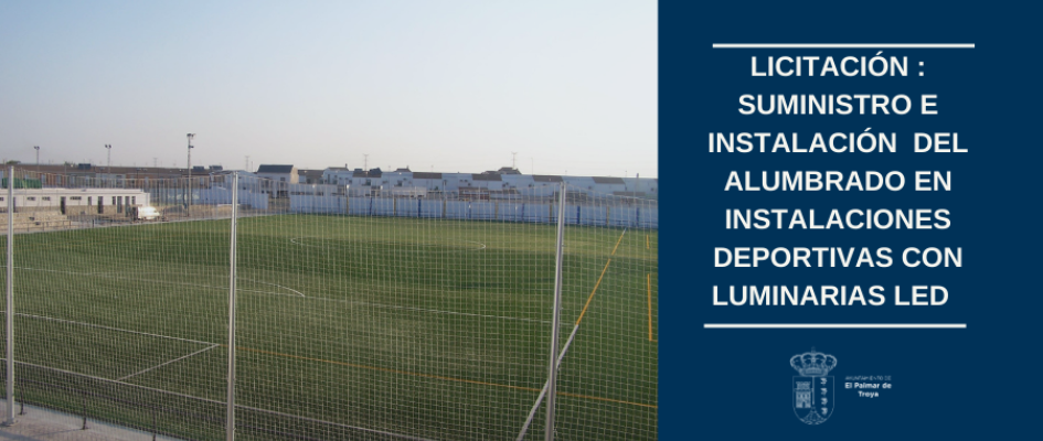 BARNER ALUMBRADO CAMPO DE FUTBOL