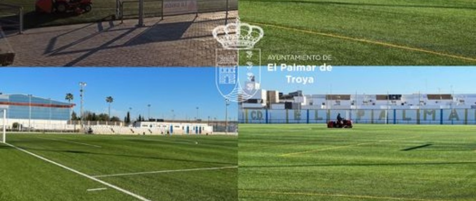 MATENIMIENTO CAMPO DE FUTBOL